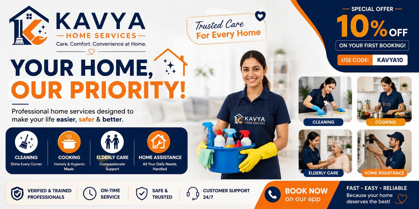 Comfort, Care & Convenience at Your Doorstep"